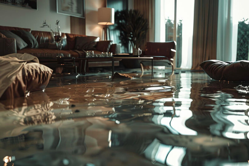 Storm damage water extraction